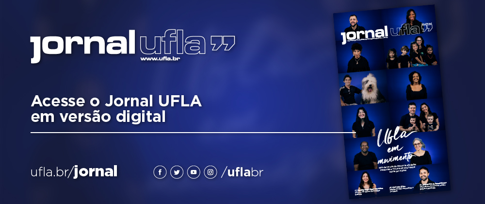 Acesse a nova edição do Jornal UFLA em versão digital