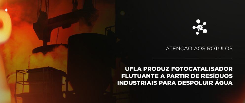 UFLA produz fotocatalisador flutuante a partir de resíduos industriais para despoluir água