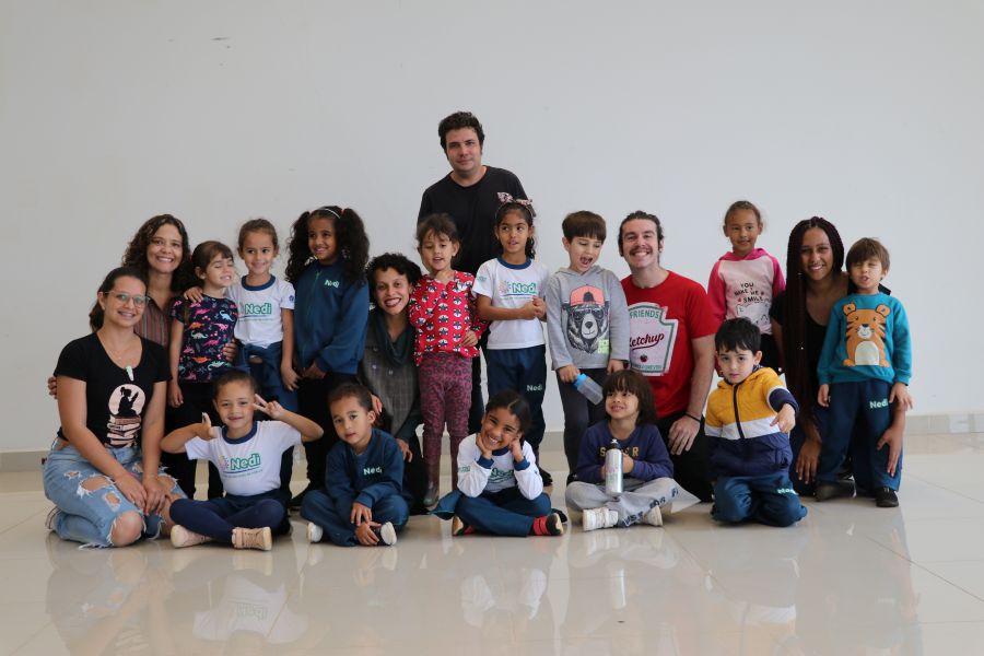Crianças participantes do projeto. Foto: Comunicação UFLA