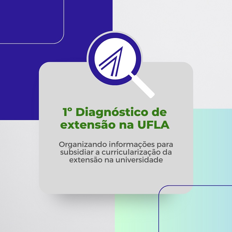 UFLA realiza I Diagnóstico de Extensão Universitária - servidores podem contribuir até 26/5