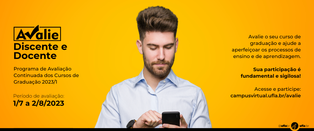 Estudantes e docentes já podem participar do Programa Avalie 2023/1