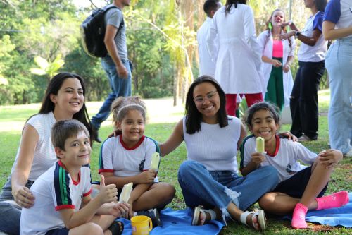 Projeto de extensão realiza ações gratuitas em escola de Lavras para promover a saúde na infância