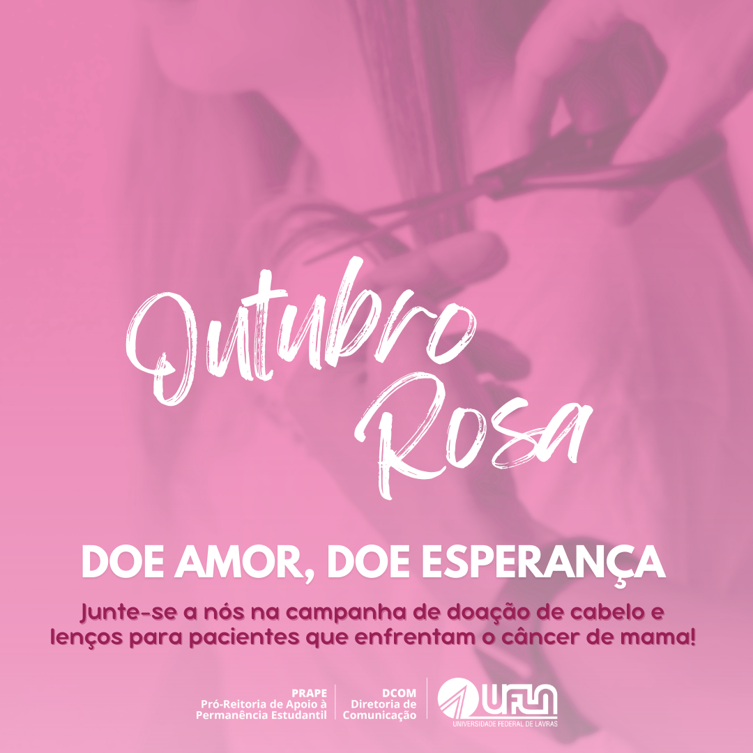 Campanha de doação de cabelo e lenços – Doe Amor, Doe Esperança!