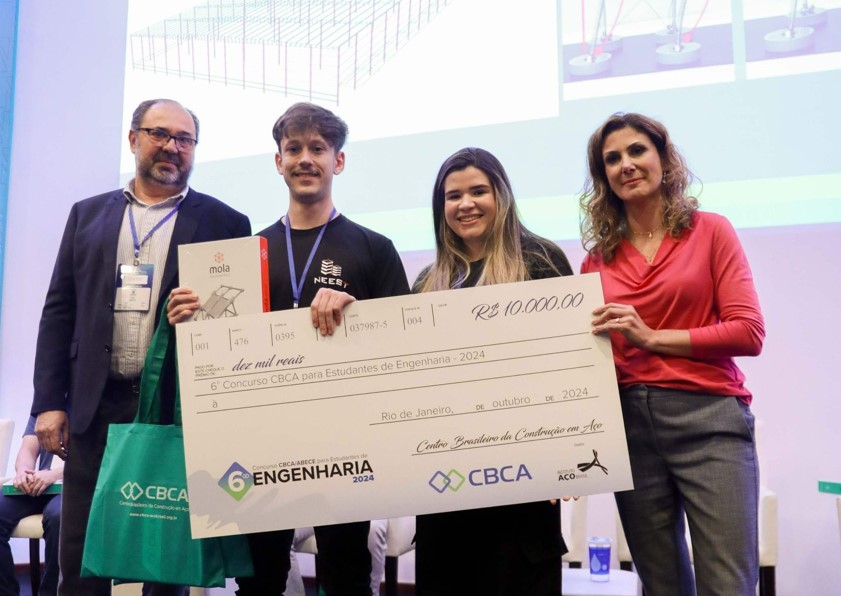 UFLA é campeã do 6º Concurso CBCA/Abece para estudantes de Engenharia