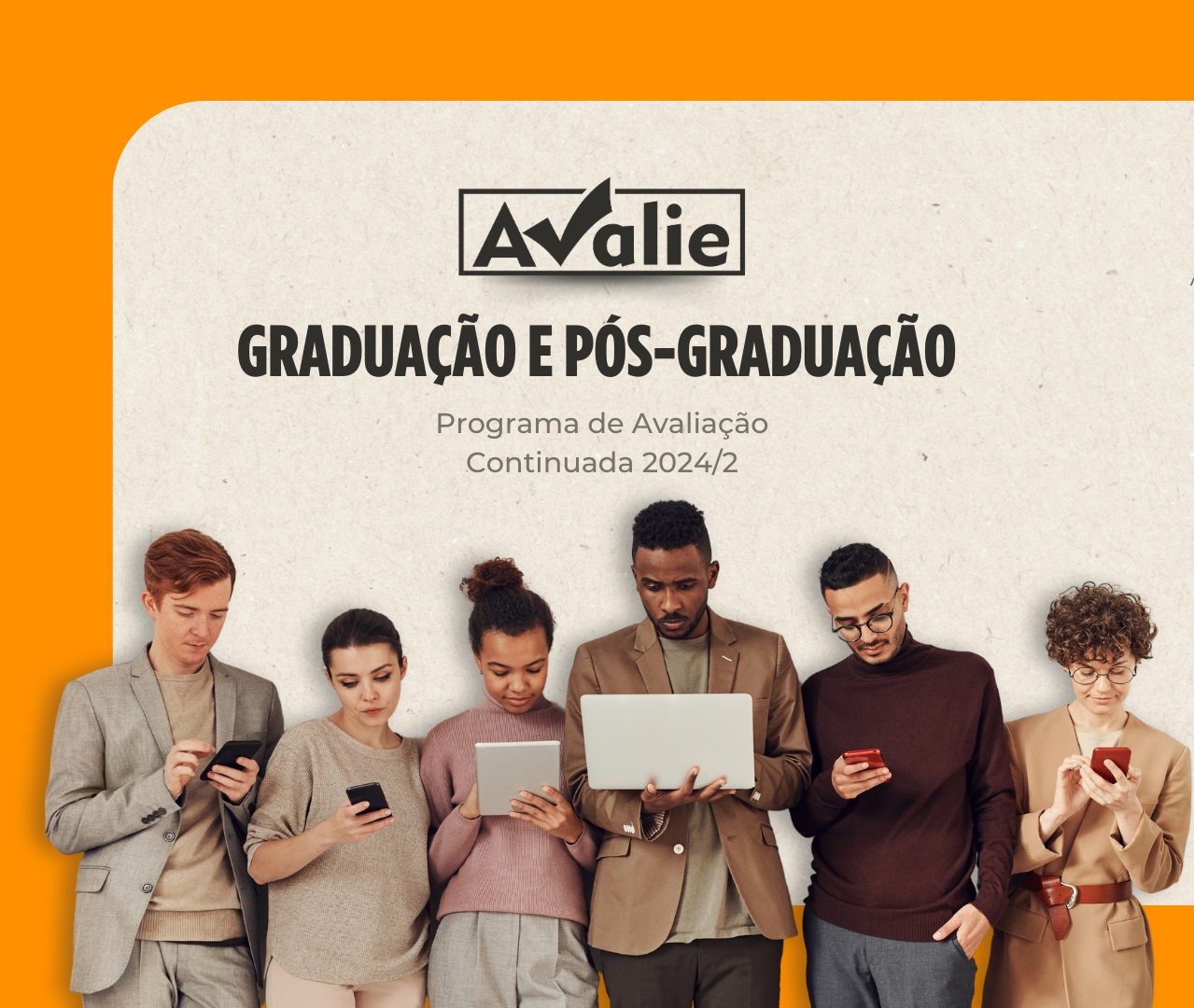 Programa Avalie 2024/2 já está disponível para a graduação e a pós-graduação