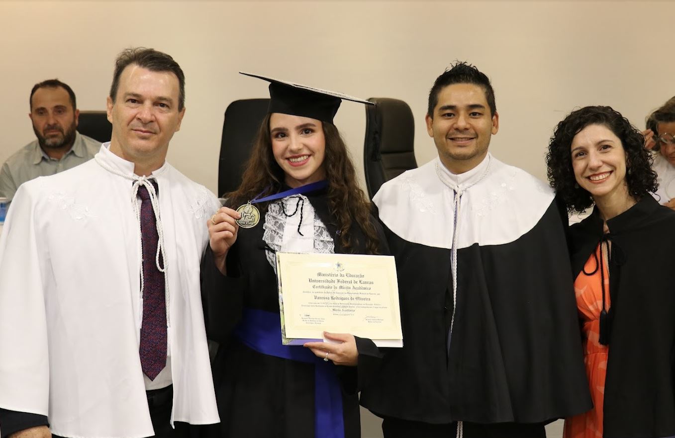 formatura paraiso medalha