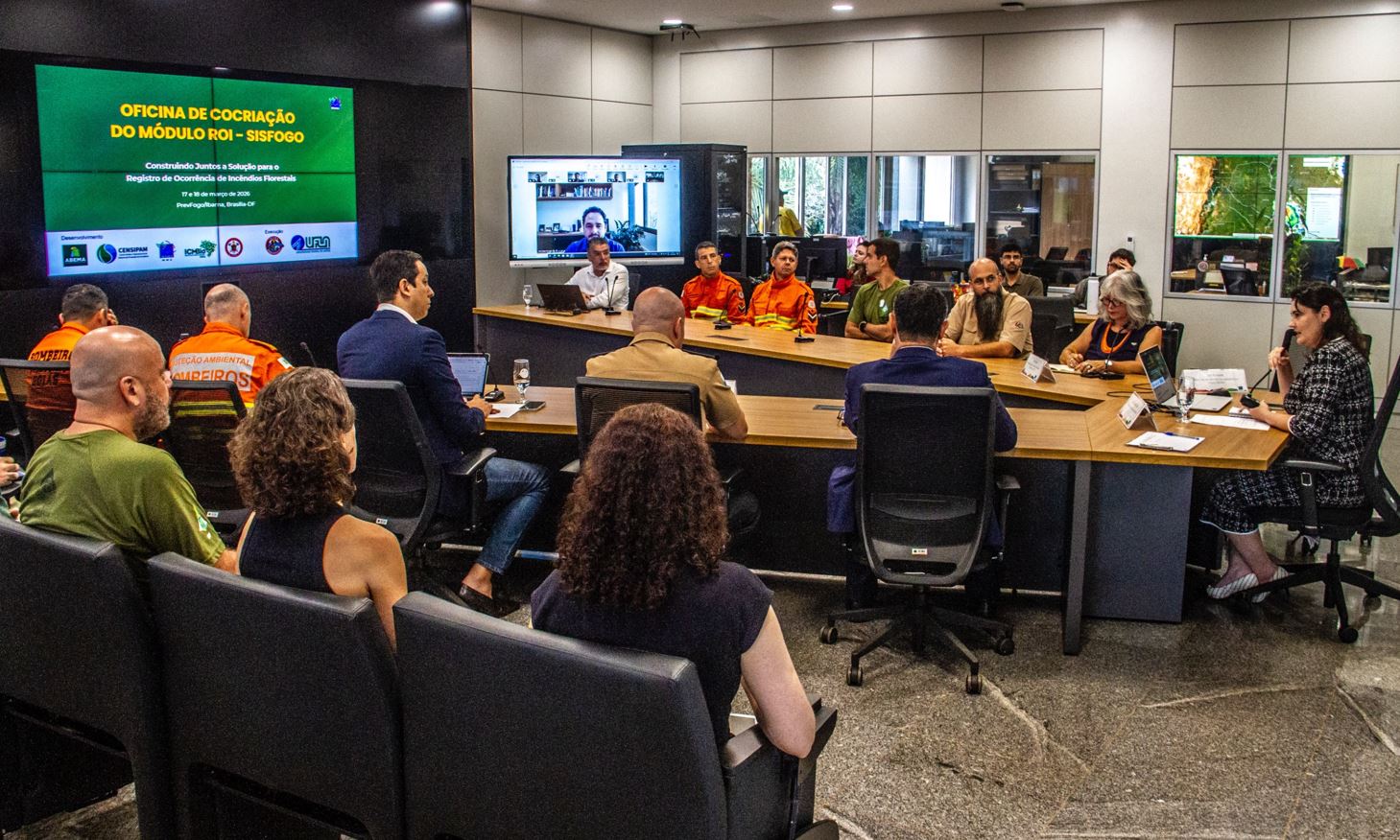 UFLA conduz oficina nacional e avança em sistema estratégico para gestão do fogo no Brasil