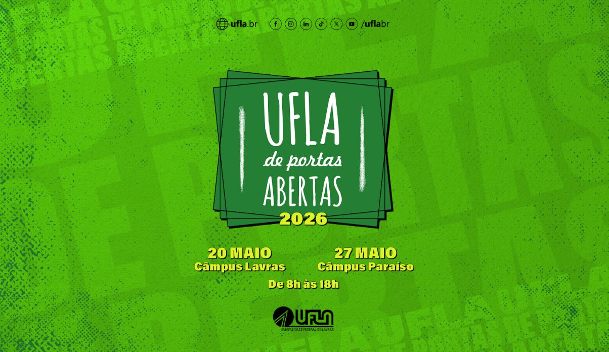 UFLA divulga orientações para o 9º UFLA de Portas Abertas no Câmpus Lavras