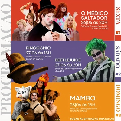 Teatro Construção comemora com 48 anos com programação na UFLA