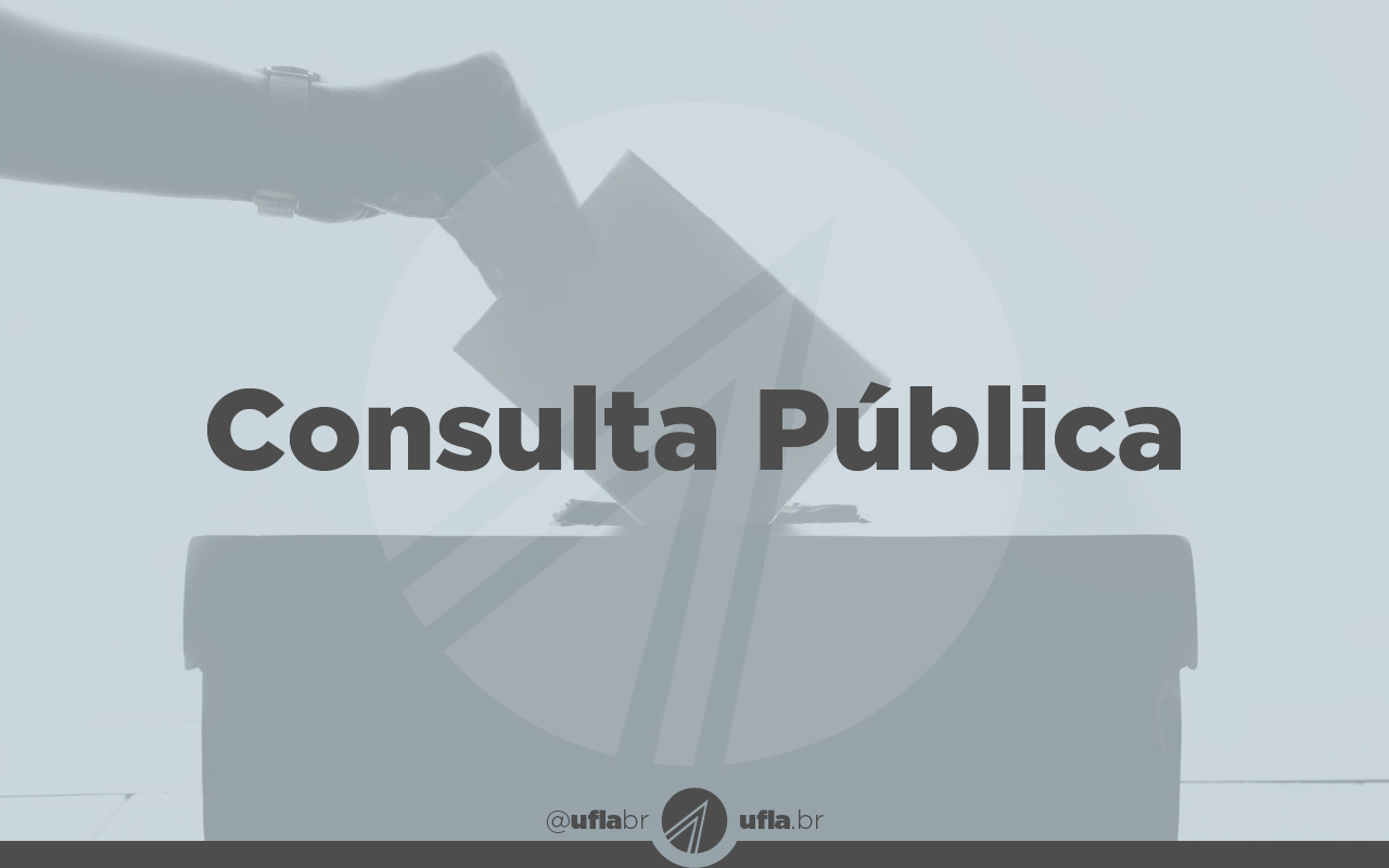 Consulta pública sobre a Política de Comunicação da UFLA recebe contribuições até 6/10