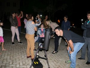 Evento da Física consolida as noites de sábado da UFLA com uma “Festa das Estrelas”
