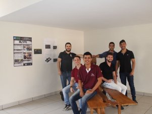 Projetos de mobiliários urbanos feitos por estudantes de Engenharia Civil