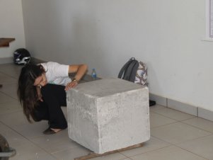 Projetos de mobiliários urbanos feitos por estudantes de Engenharia Civil