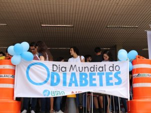 Núcleo de estudo promove ação para conscientizar sobre prevenção ao diabetes